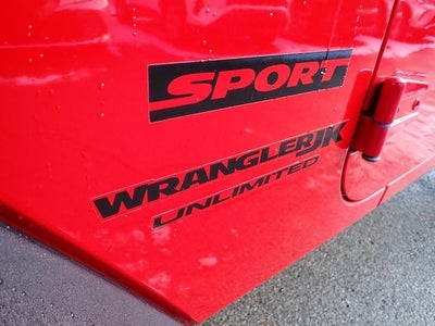 2018 Jeep Wrangler JK Unlimited Sport