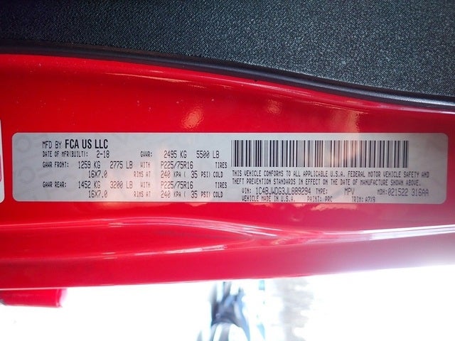 2018 Jeep Wrangler JK Unlimited Sport