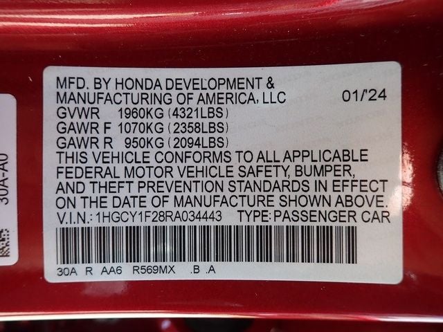 2024 Honda Accord LX