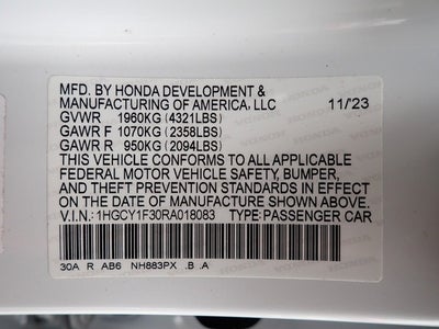 2024 Honda Accord EX