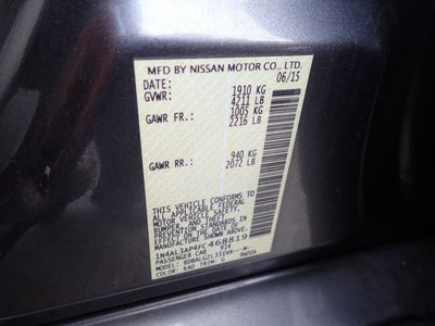 2015 Nissan Altima 2.5 S