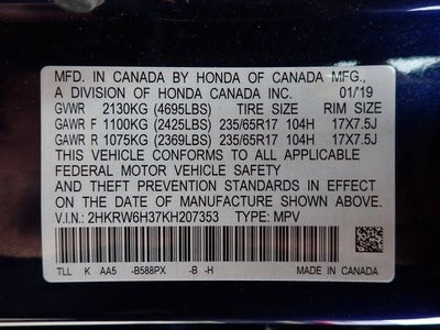 2019 Honda CR-V LX