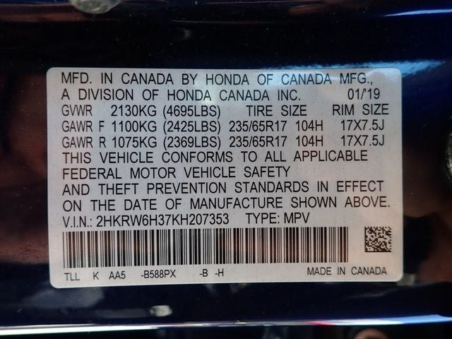 2019 Honda CR-V LX
