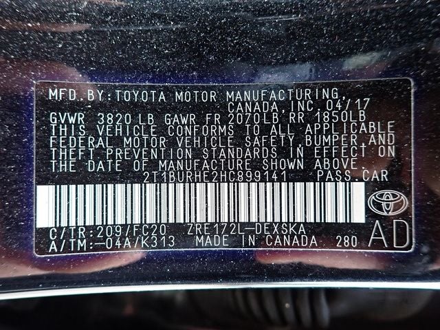 2017 Toyota Corolla SE