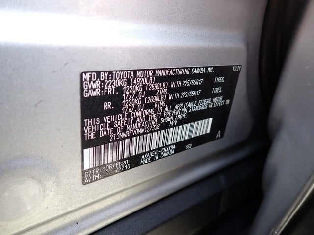 2021 Toyota RAV4 Hybrid LE