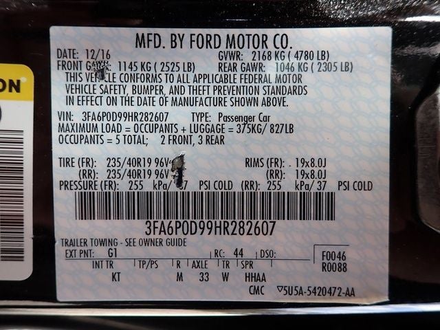 2017 Ford Fusion Titanium