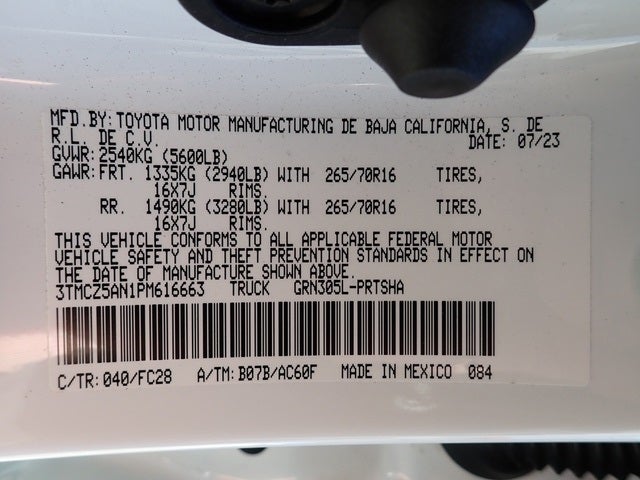 2023 Toyota Tacoma Trail Edition V6