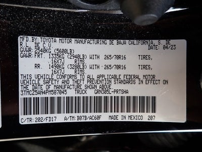 2023 Toyota Tacoma TRD Off-Road V6