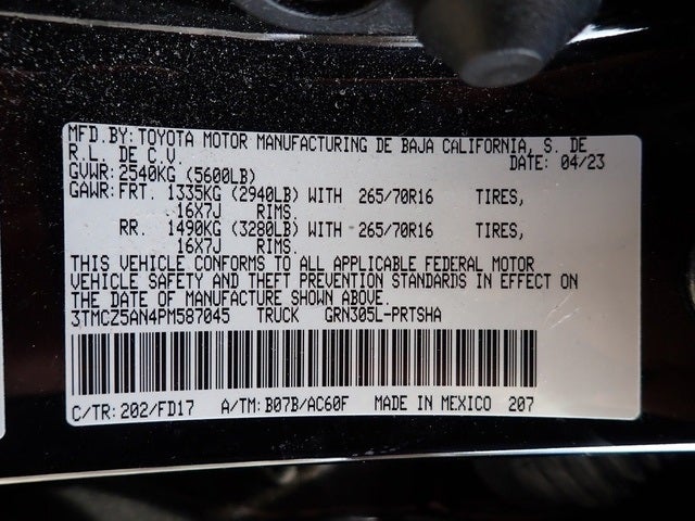 2023 Toyota Tacoma TRD Off-Road V6