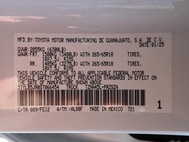 2025 Toyota Tacoma TRD Sport