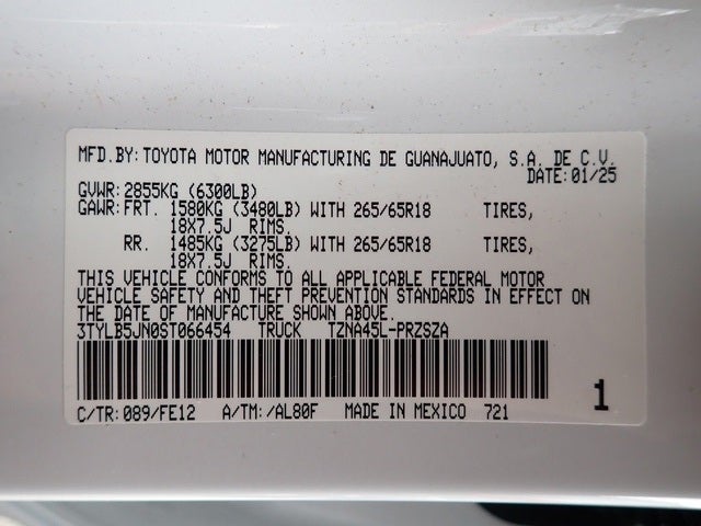 2025 Toyota Tacoma TRD Sport