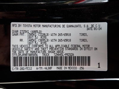 2024 Toyota Tacoma TRD Sport