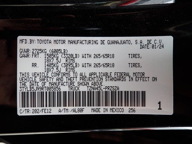 2024 Toyota Tacoma TRD Sport