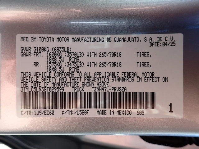 2025 Toyota Tacoma Hybrid Trailhunter