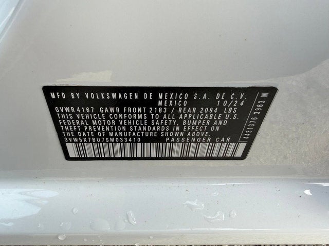 2025 Volkswagen Jetta 1.5T S