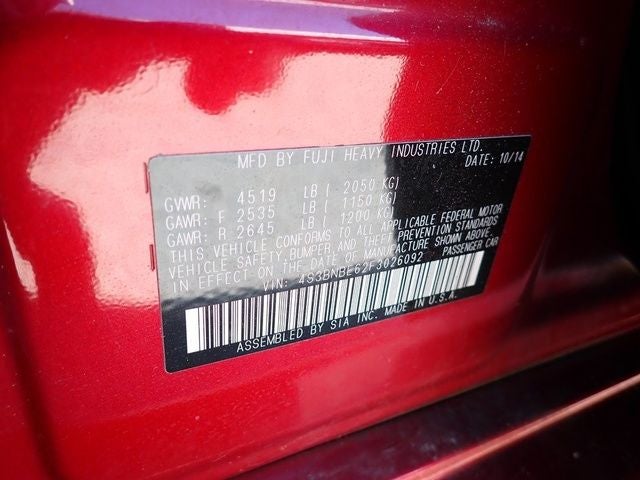 2015 Subaru Legacy 2.5i Premium