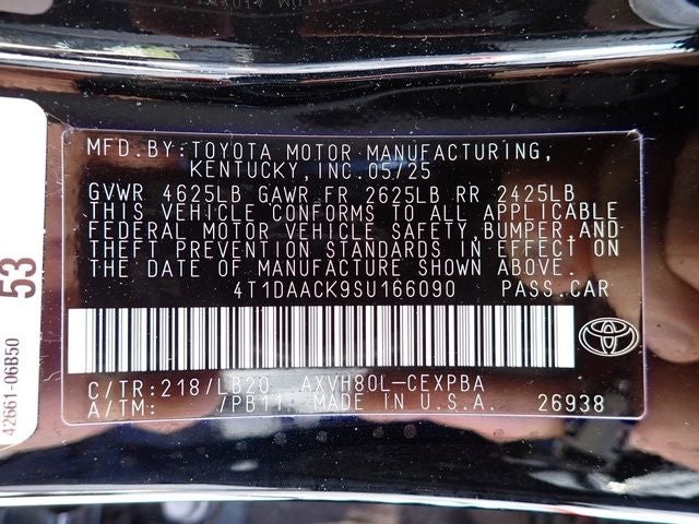 2025 Toyota Camry XSE