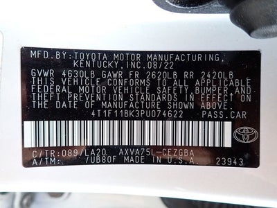 2023 Toyota Camry XLE