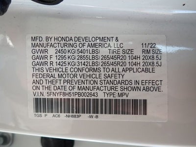 2023 Honda Passport EX-L