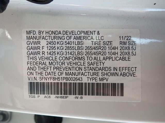 2023 Honda Passport EX-L