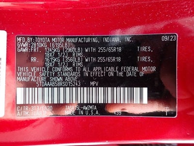 2024 Toyota Grand Highlander XLE