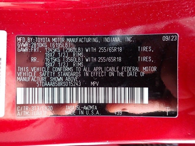 2024 Toyota Grand Highlander XLE