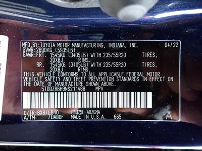 2022 Toyota Highlander Limited