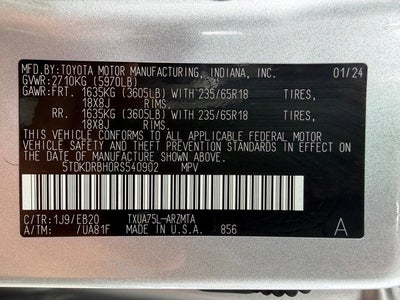 2024 Toyota Highlander XLE