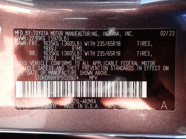 2023 Toyota Highlander XLE