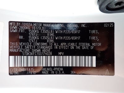 2025 Toyota Sienna LE 8 Passenger