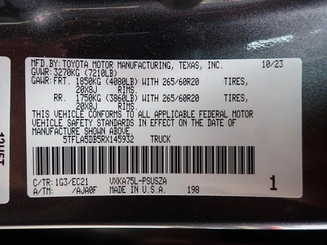 2024 Toyota Tundra SR5