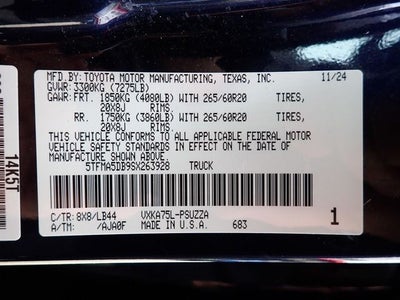 2025 Toyota Tundra 1794