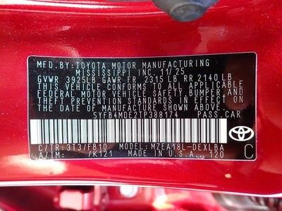 2026 Toyota Corolla LE