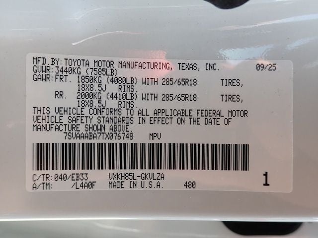 2026 Toyota Sequoia TRD Pro