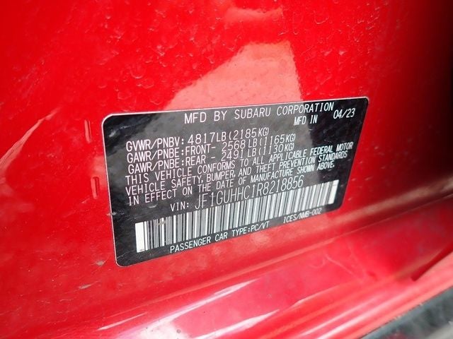 2024 Subaru Impreza 2.5RS