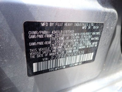 2014 Subaru XV Crosstrek 2.0i Premium