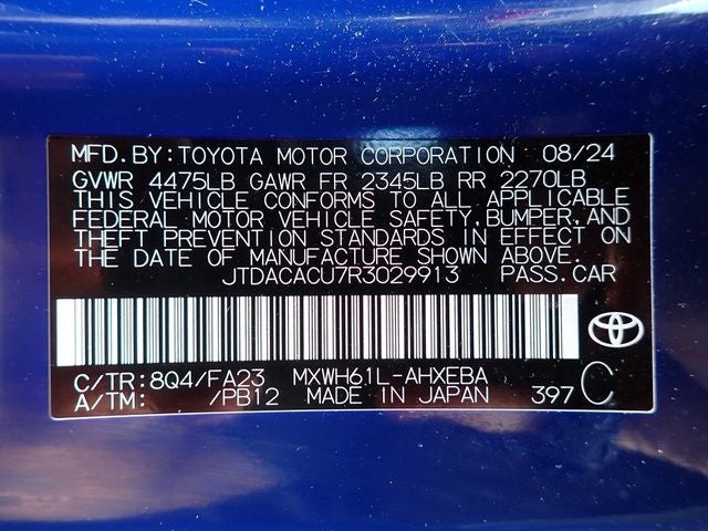 2024 Toyota Prius Prime SE