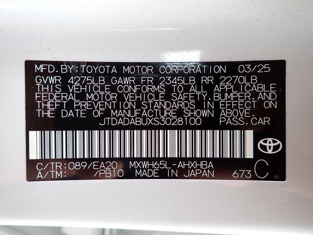 2025 Toyota Prius Limited