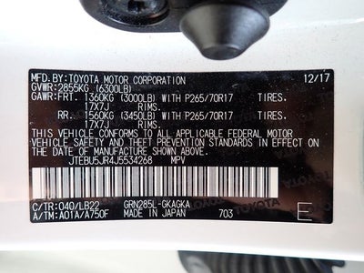 2018 Toyota 4Runner SR5 Premium