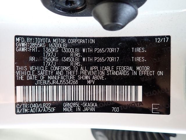 2018 Toyota 4Runner SR5 Premium