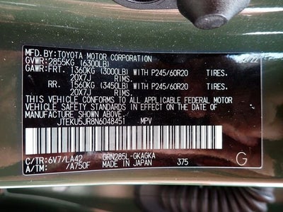 2022 Toyota 4Runner Limited