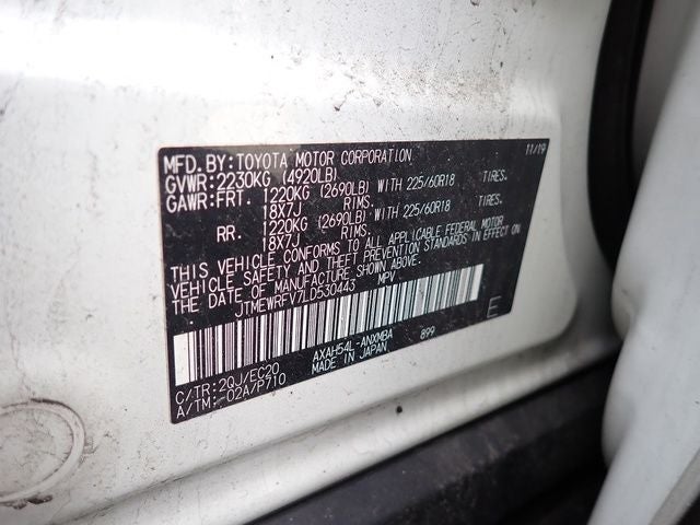 2020 Toyota RAV4 Hybrid XSE