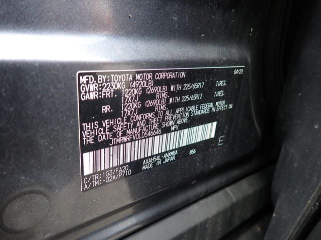 2020 Toyota RAV4 Hybrid XLE