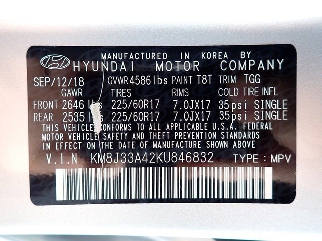 2019 Hyundai Tucson Value