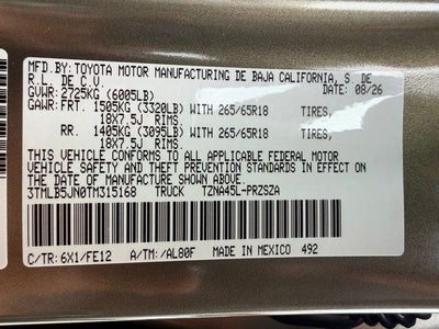 2026 Toyota Tacoma TRD Sport