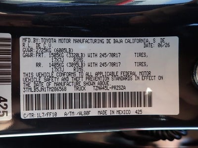 2026 Toyota Tacoma SR5