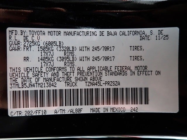 2026 Toyota Tacoma SR5