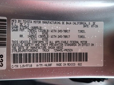 2026 Toyota Tacoma SR5