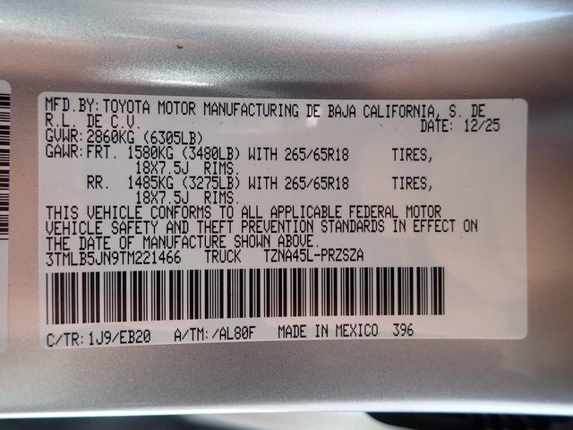 2026 Toyota Tacoma Limited