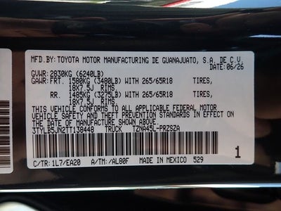 2026 Toyota Tacoma TRD Off-Road